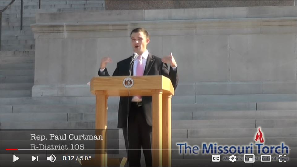 Paul Curtman speech